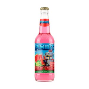 Безалкогольный газированный напиток PIXIBIT CHEAT ENGINE со вкусом арбуза и белого винограда 0,5 л